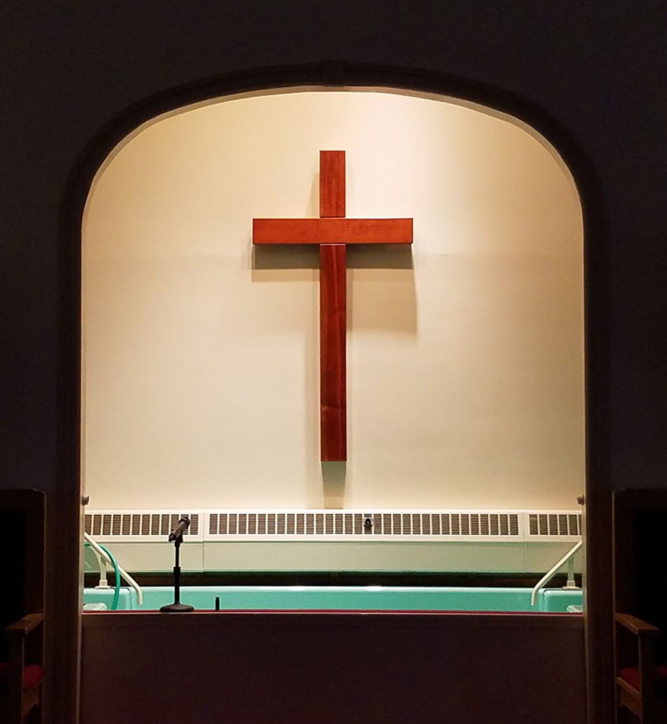 Red Cross and Baptismal